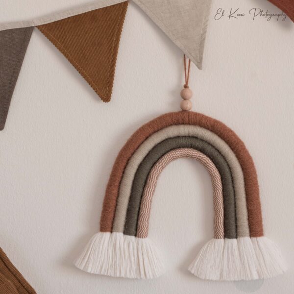 Arc en ciel vert terracotta
