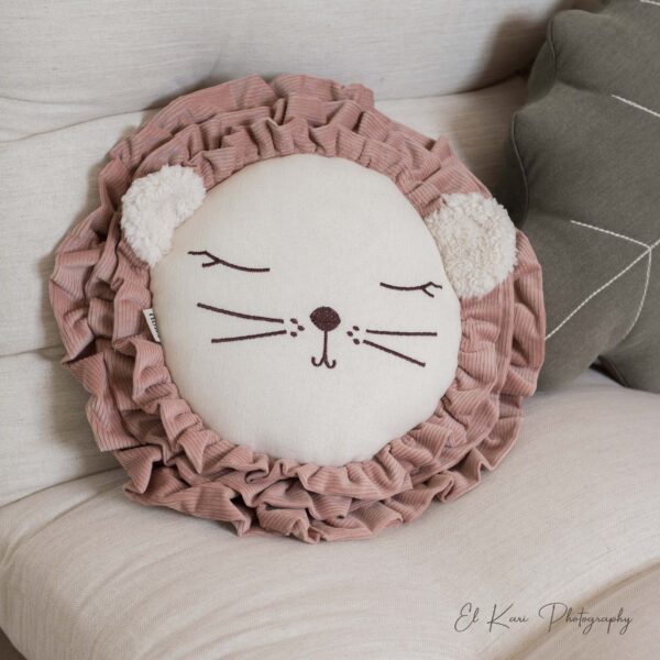 Coussin lion