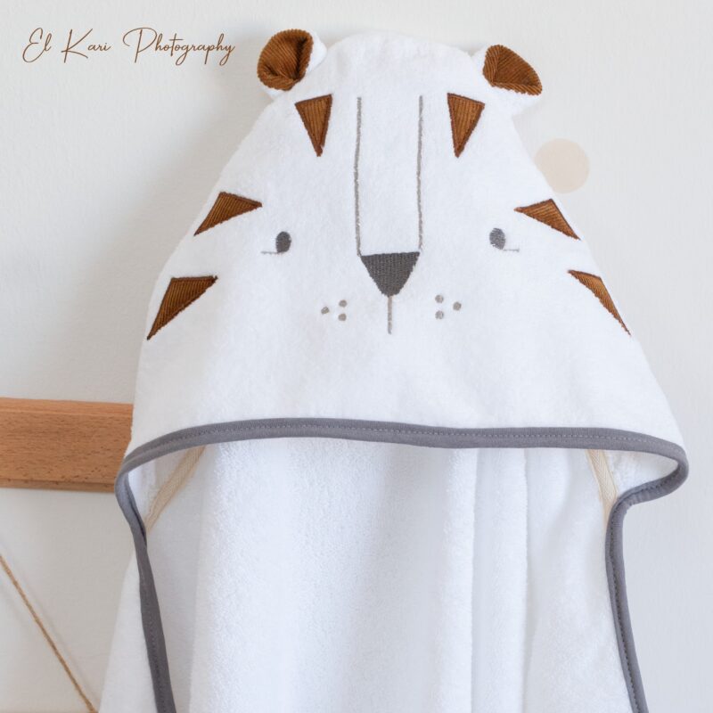 Sortie de bain tigre